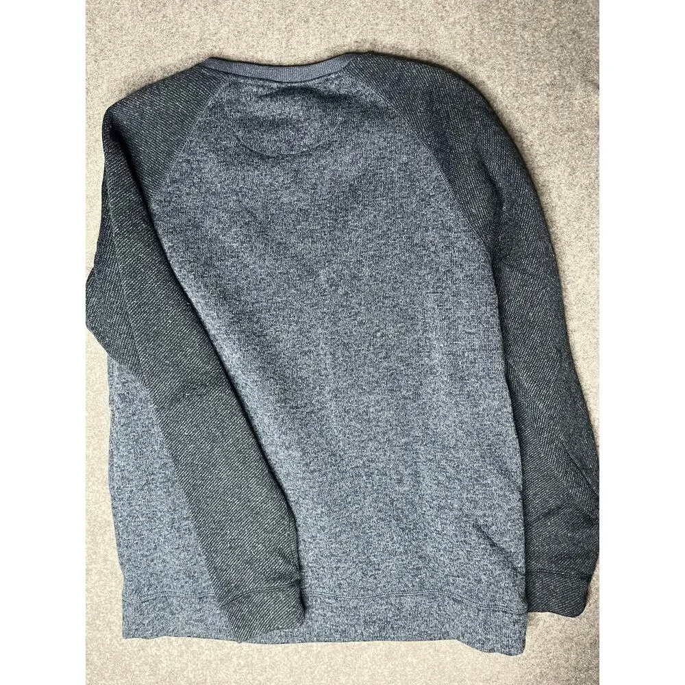 Quiksilver Keller Block Crew Sweatshirt Blue XL NWOT